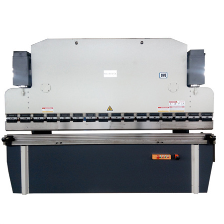 8 අක්ෂය CNC හයිඩ්‍රොලික් ප්‍රෙස් බ්‍රේක් 110 ටොන් 3200mm Delem DA66T CNC System with Y1 Y2 X1 X2 R1 R2 Z1 Z2 අක්ෂය
