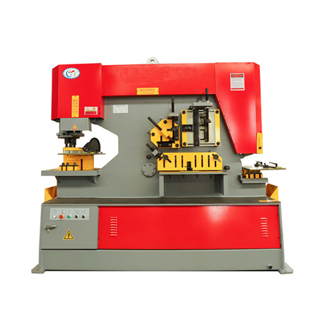 Q35Y 55ton Ironworker Hydraulic shearing bending drilling and punching machine විකිණීමට ඇත