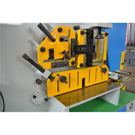 Q35Y Multi Wrought Hydraulic Ironworker Combined Punching Cutting Shearing සහ Notching Machine චීනයෙන් විකිණීමට ඇත