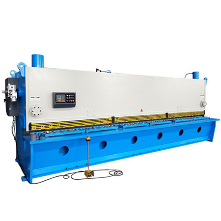 Nc Hydraulic Shearing Machine Hydraulic Shearing Machine Nc හයිඩ්‍රොලික් ෂියරින් යන්ත්‍රය QC12Y-4x2500mm Swing Beam Shearing Machine සමඟ